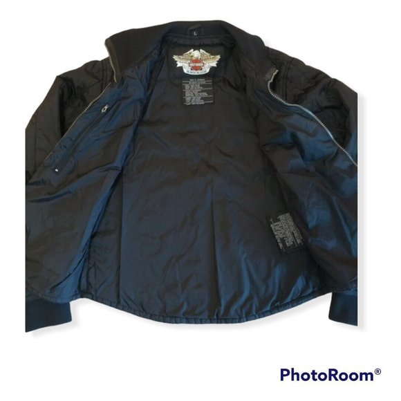 Women's Large L Harley-Davidson Nylon Jacket 97428-06VW - Picture 6 of 9